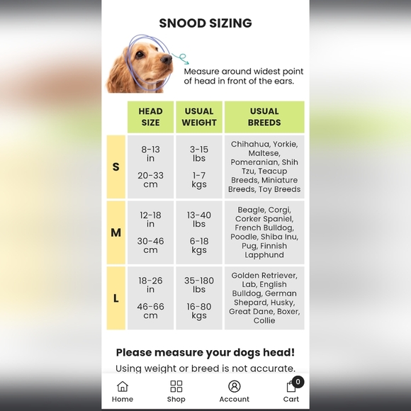 Baby Yoda/Alien Dog Snood - Picture 4 of 4